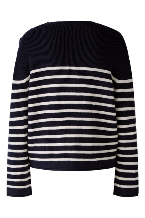 An image of the Oui Striped Jumper