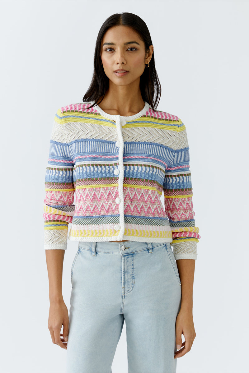 An image of the Oui Knitted Cardigan