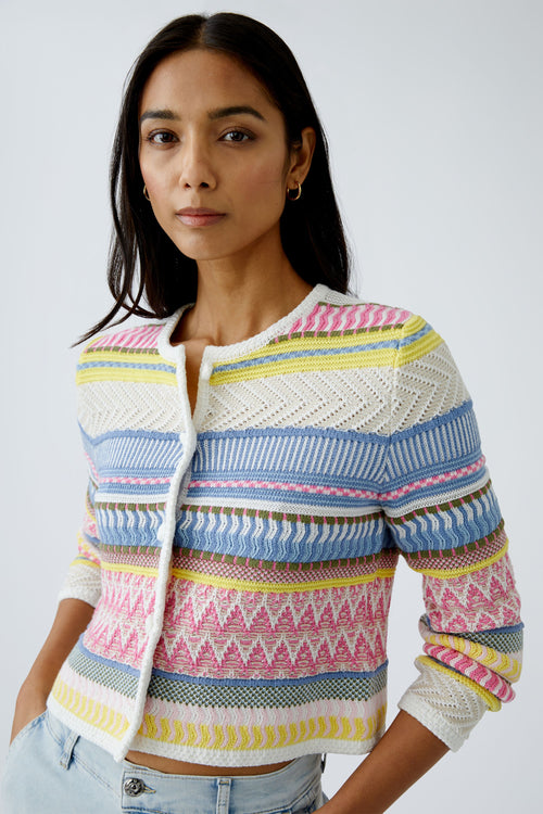 An image of the Oui Knitted Cardigan