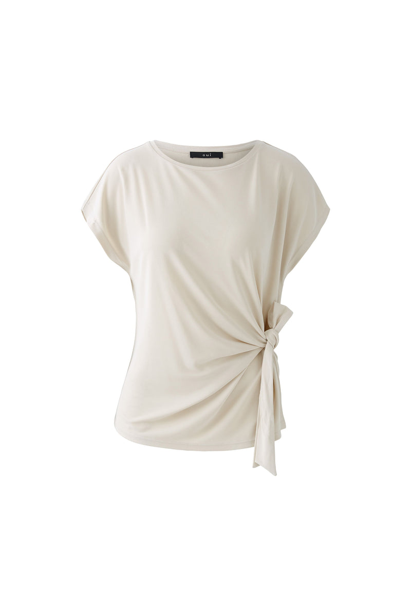 An image of the Oui Knitted T-Shirt