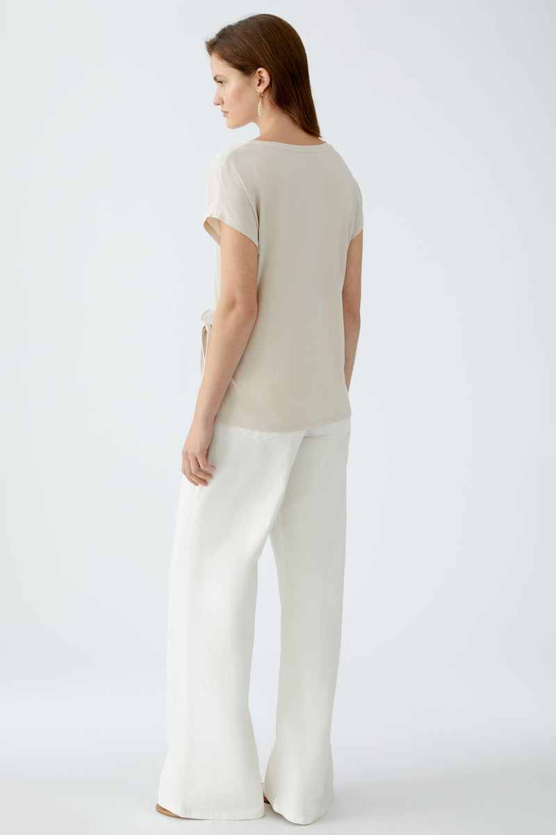 An image of the Oui Knitted T-Shirt