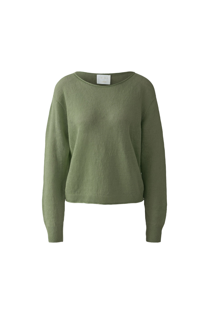 An image of the Oui Knitted Pullover