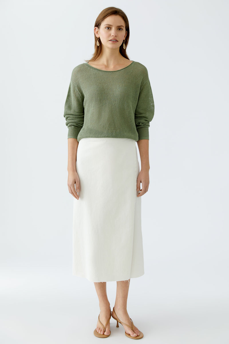 An image of the Oui Knitted Pullover