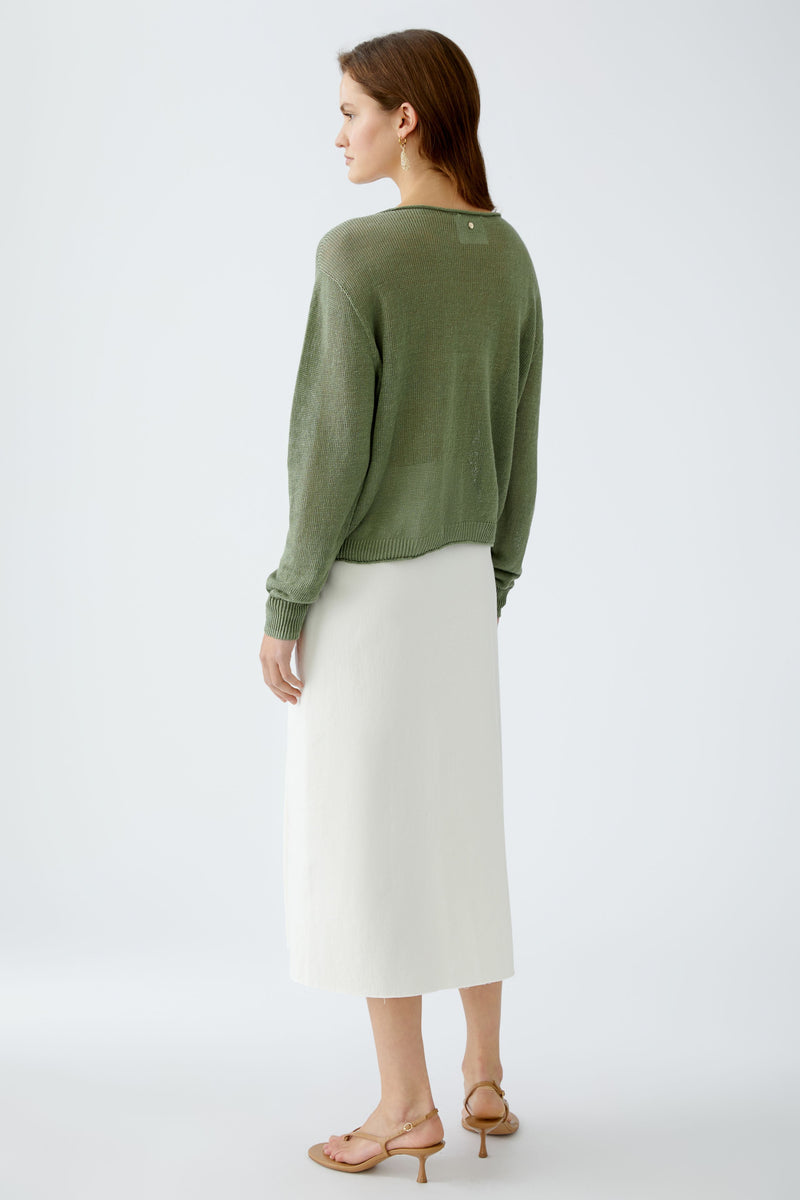 An image of the Oui Knitted Pullover