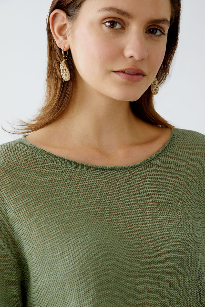 An image of the Oui Knitted Pullover