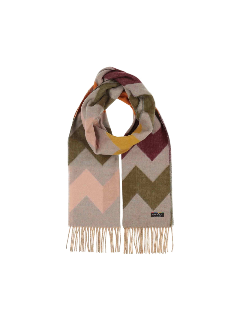 An image of the Fraas ZigZag Cashmink Scarf