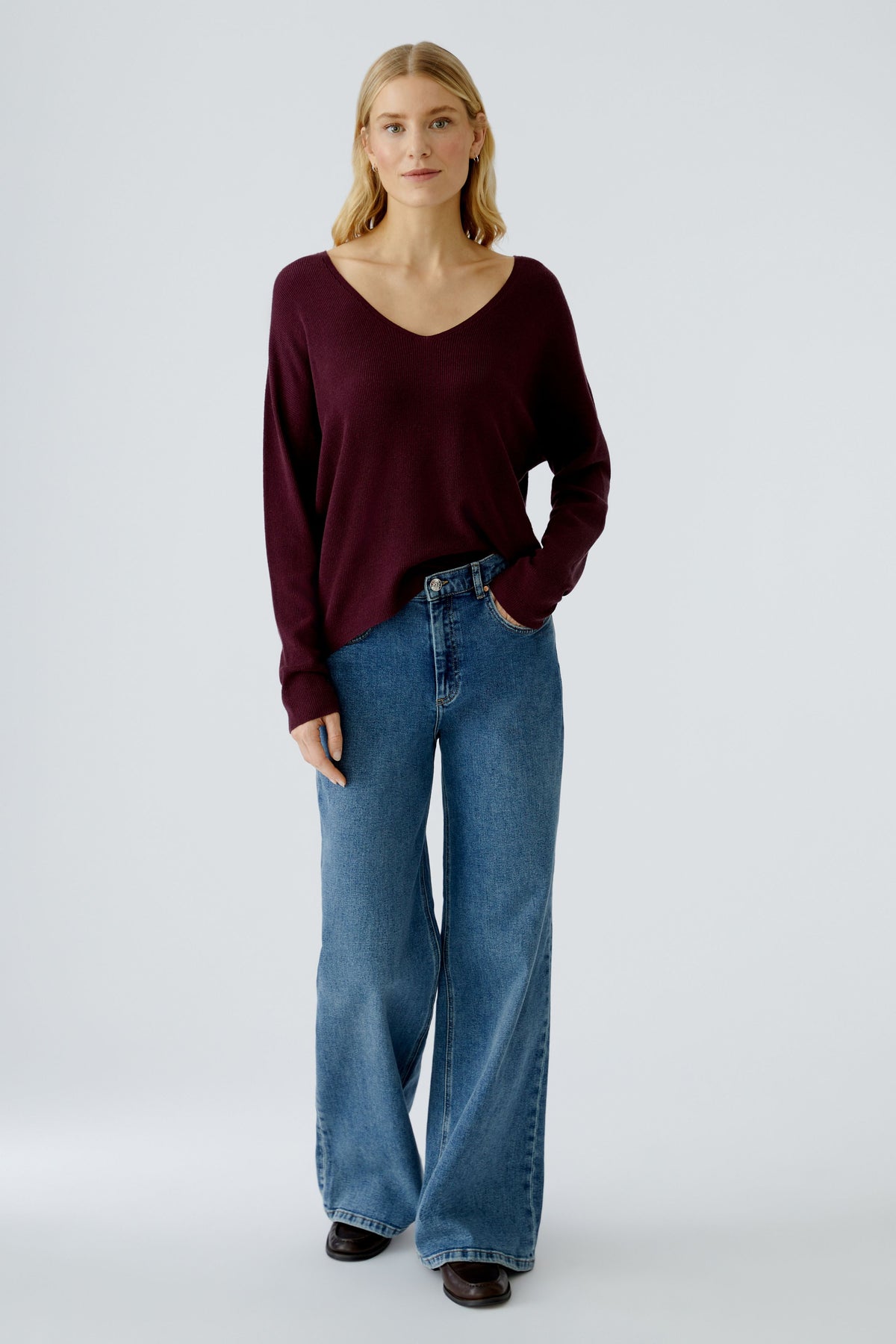 An image of the Oui Knitted Pullover
