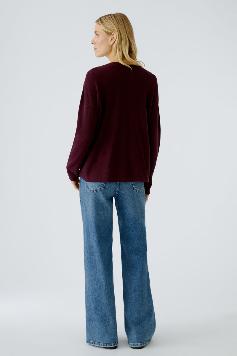 An image of the Oui Knitted Pullover
