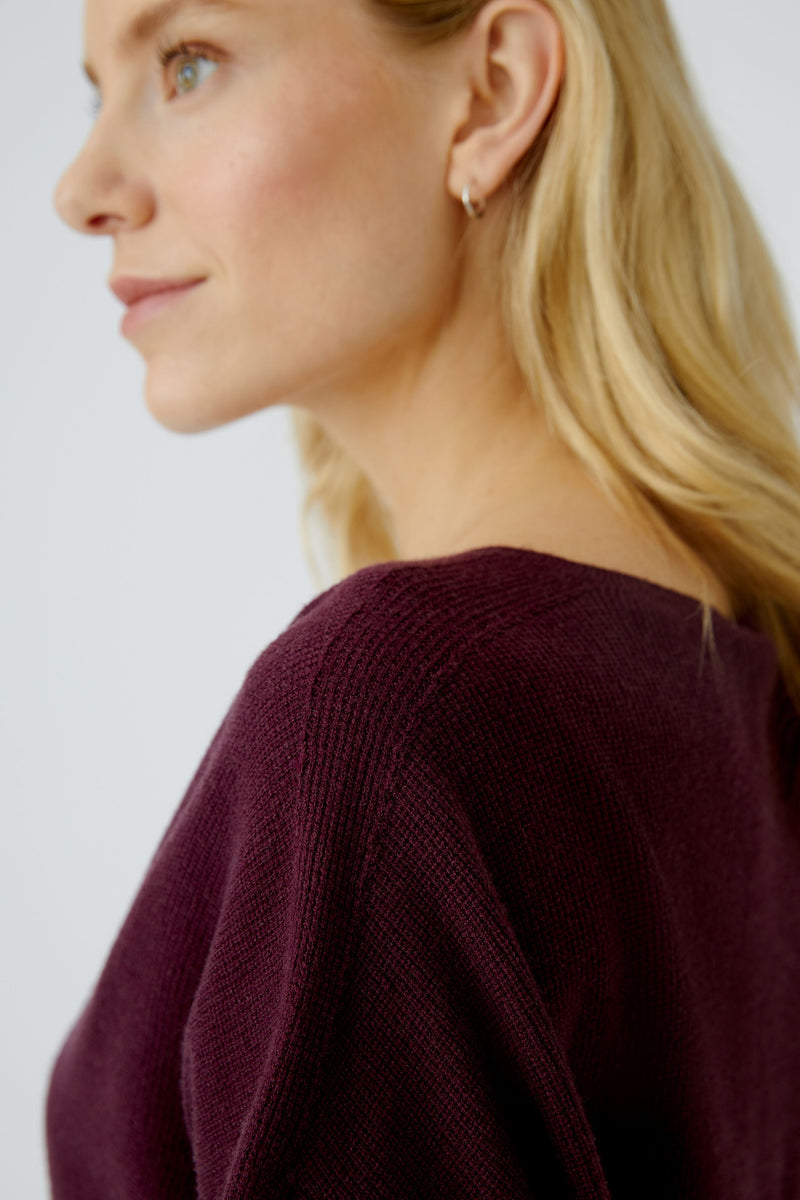 An image of the Oui Knitted Pullover