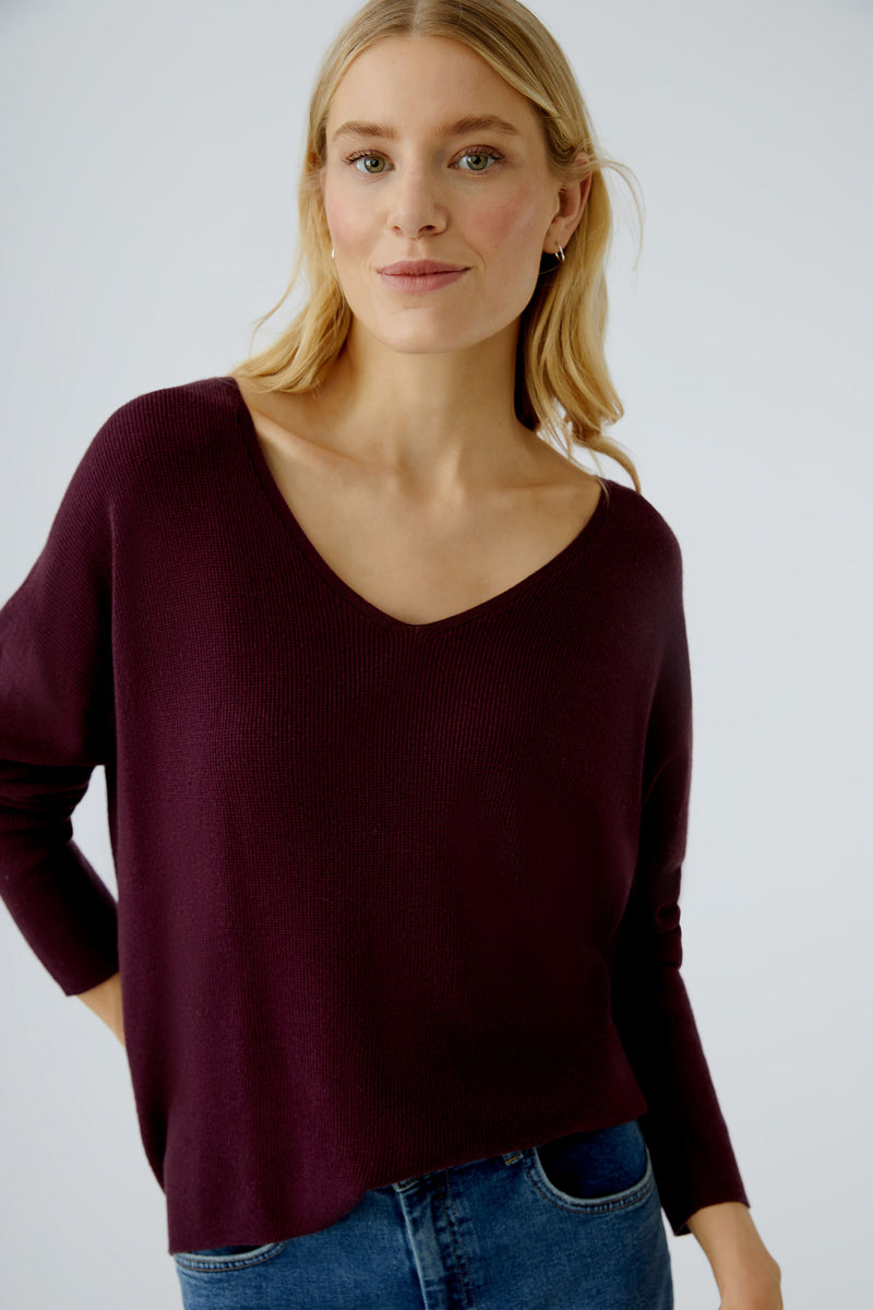 An image of the Oui Knitted Pullover