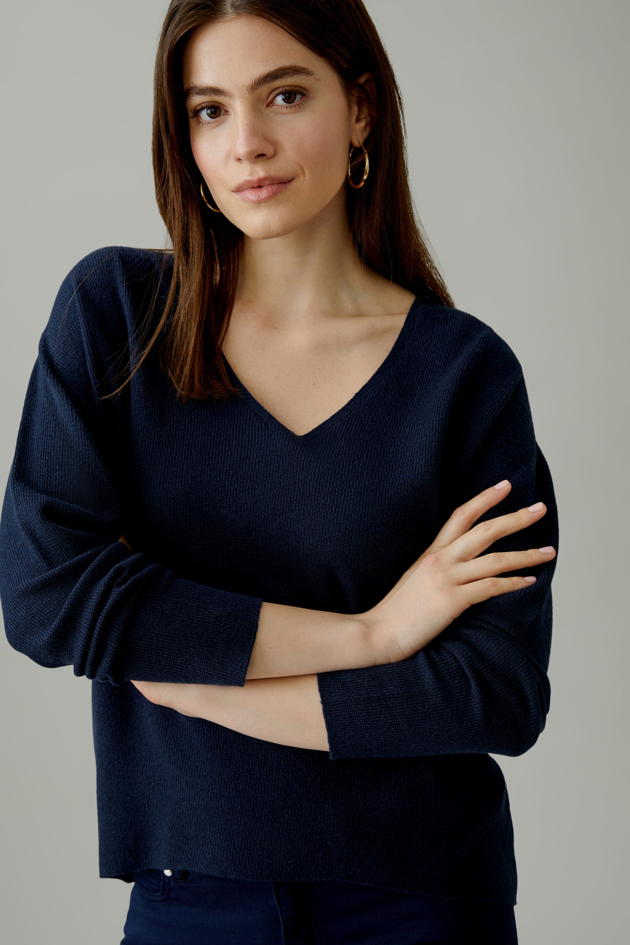 An image of the Oui Freyja Pullover