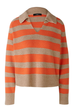 An image of the Oui Striped Jumper