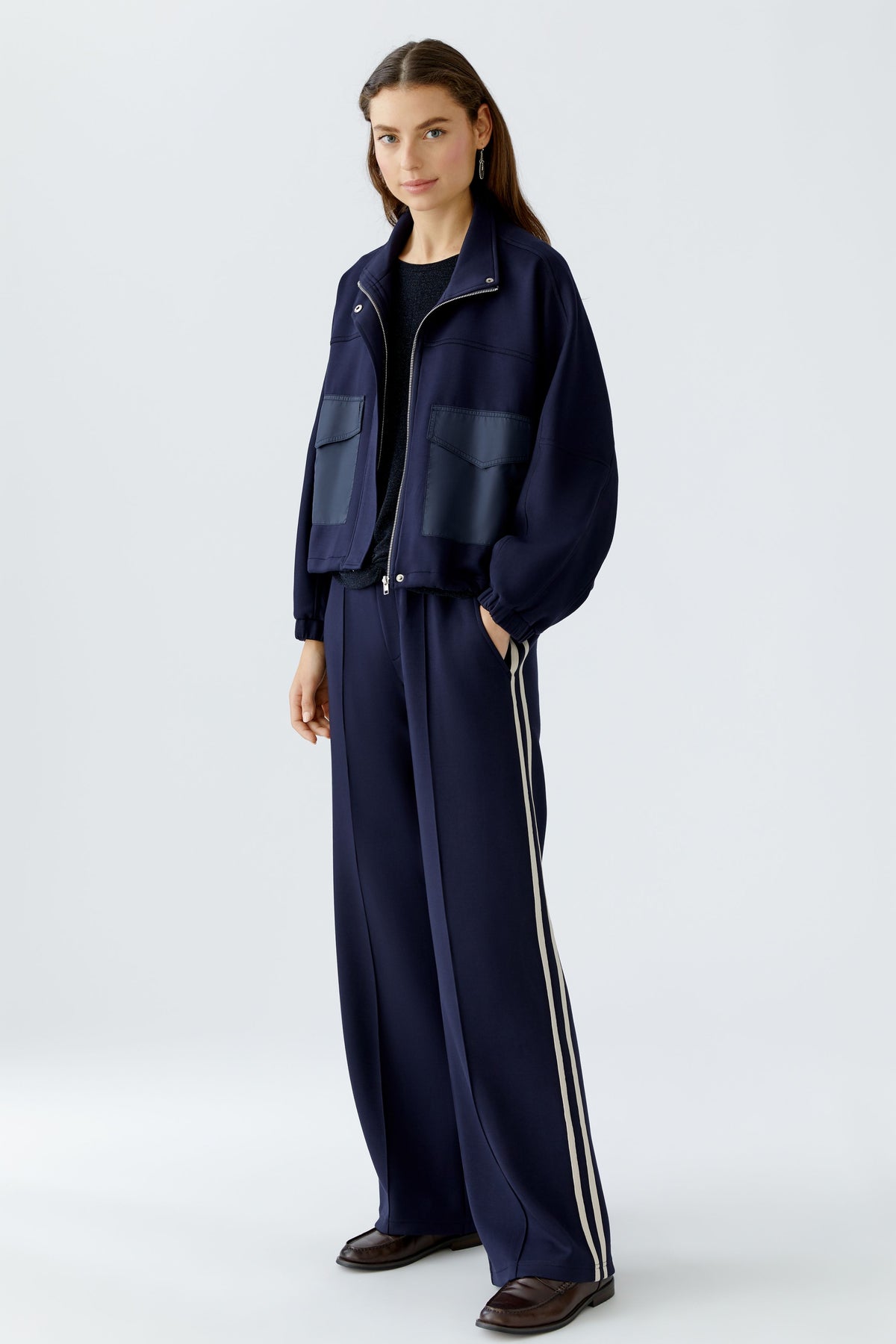 An image of the Oui Knitted Trousers
