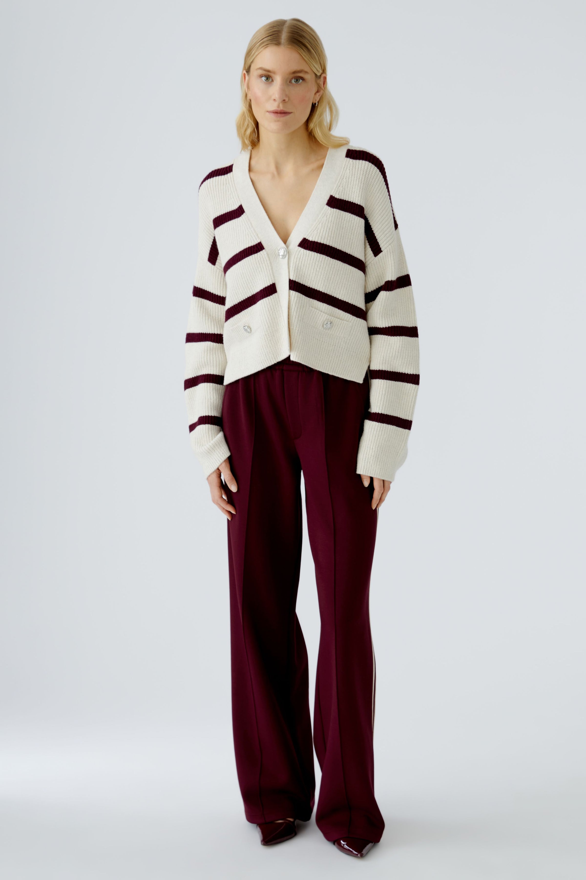 An image of the Oui Knitted Jacket