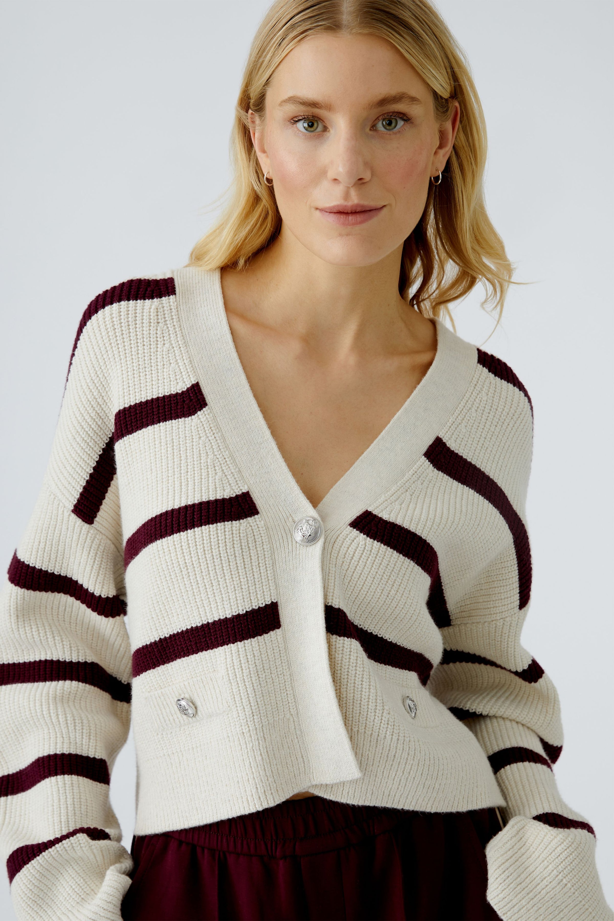 An image of the Oui Knitted Jacket
