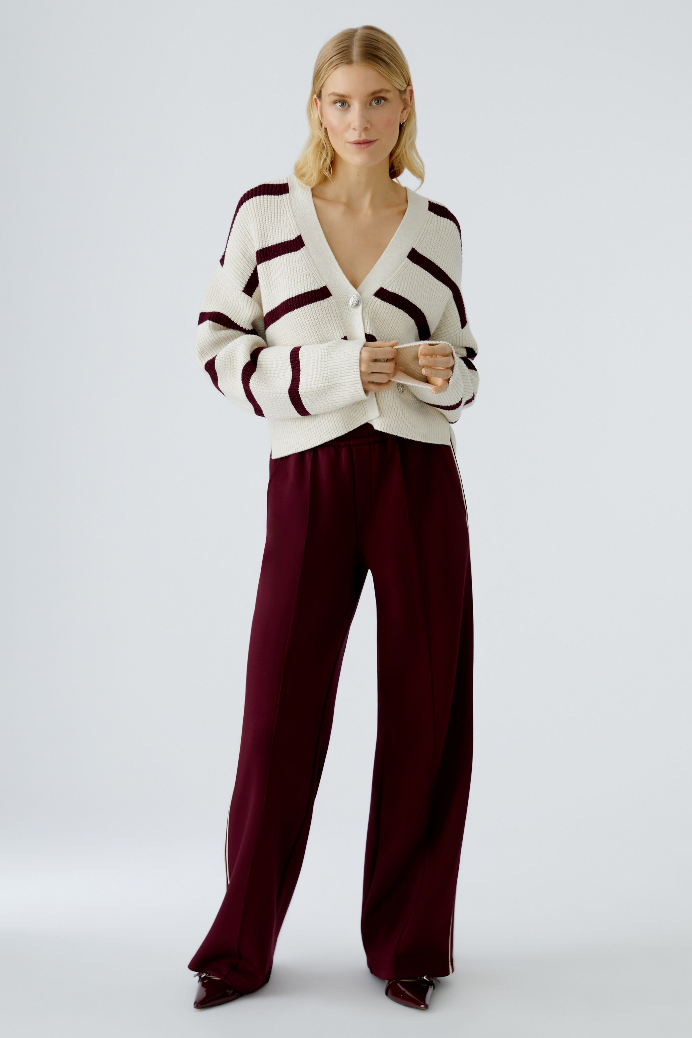 An image of the Oui Knitted Jacket