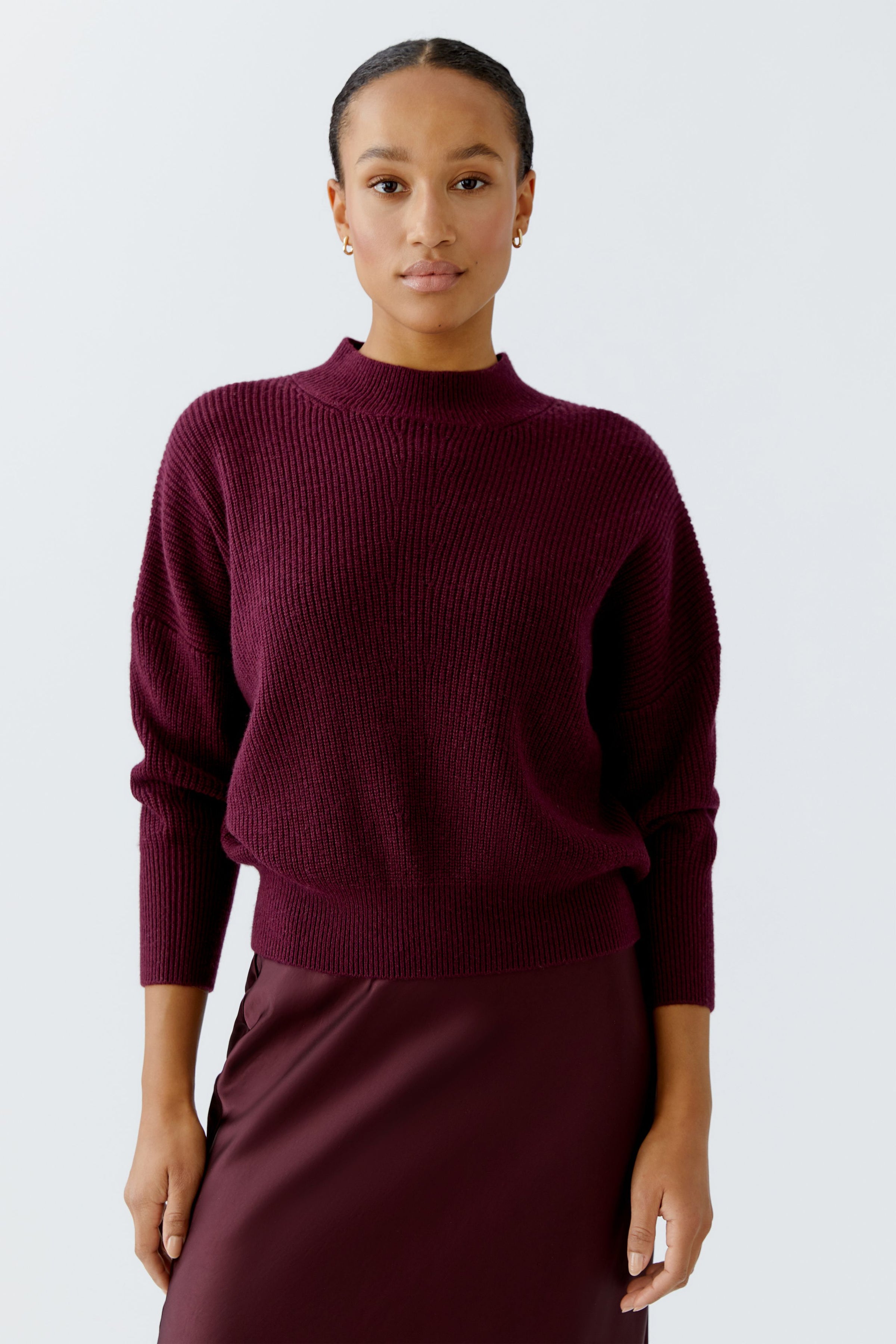 An image of the Oui Knitted Pullover