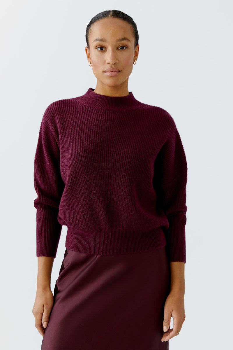 An image of the Oui Knitted Pullover