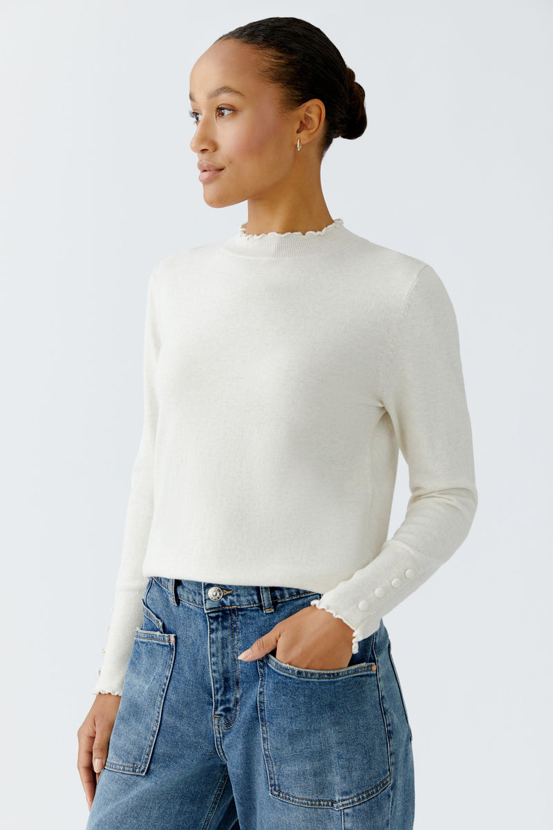 An image of the Oui Knitted Pullover