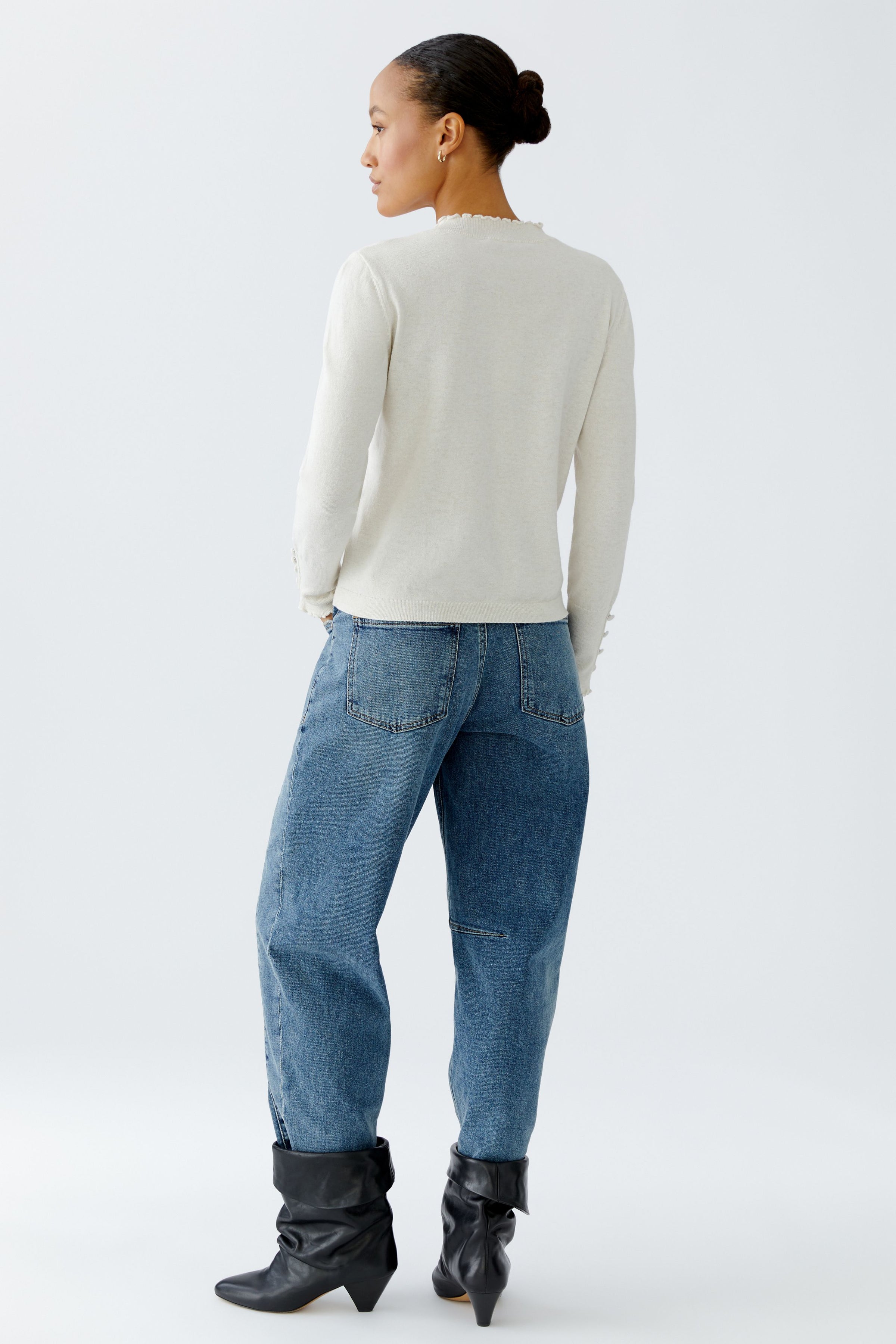 An image of the Oui Knitted Pullover