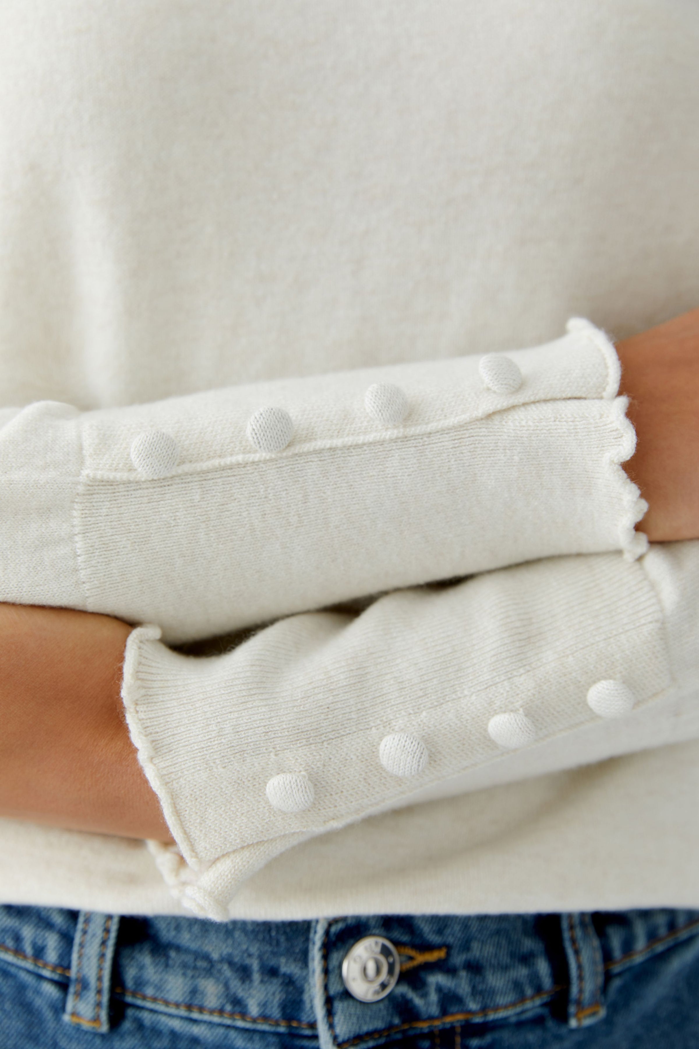 An image of the Oui Knitted Pullover