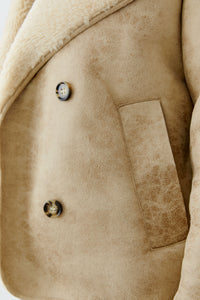 An image of the Oui Knitted Outdoor jacket