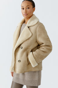 An image of the Oui Knitted Outdoor jacket