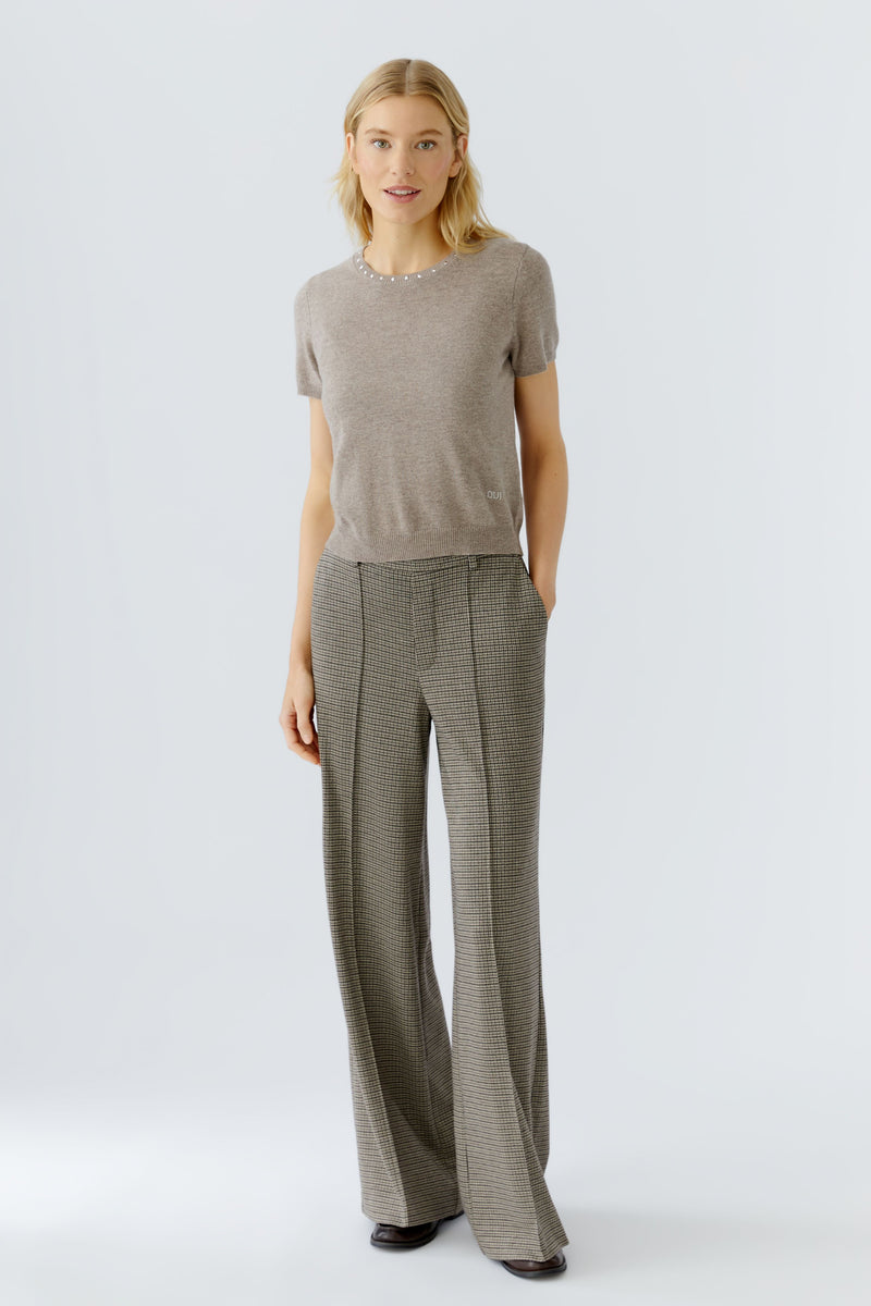 An image of the Oui Knitted Trousers