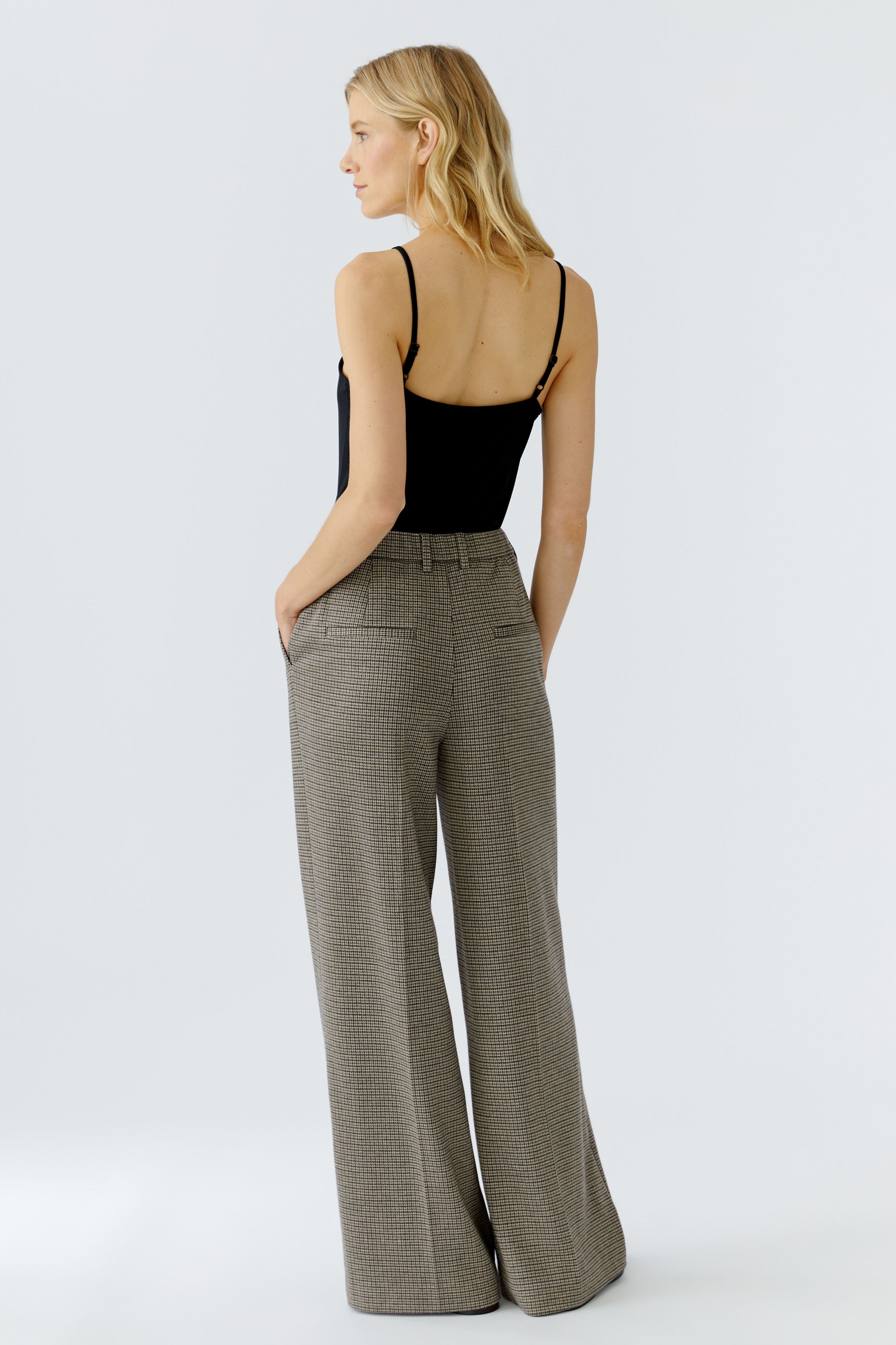 An image of the Oui Knitted Trousers