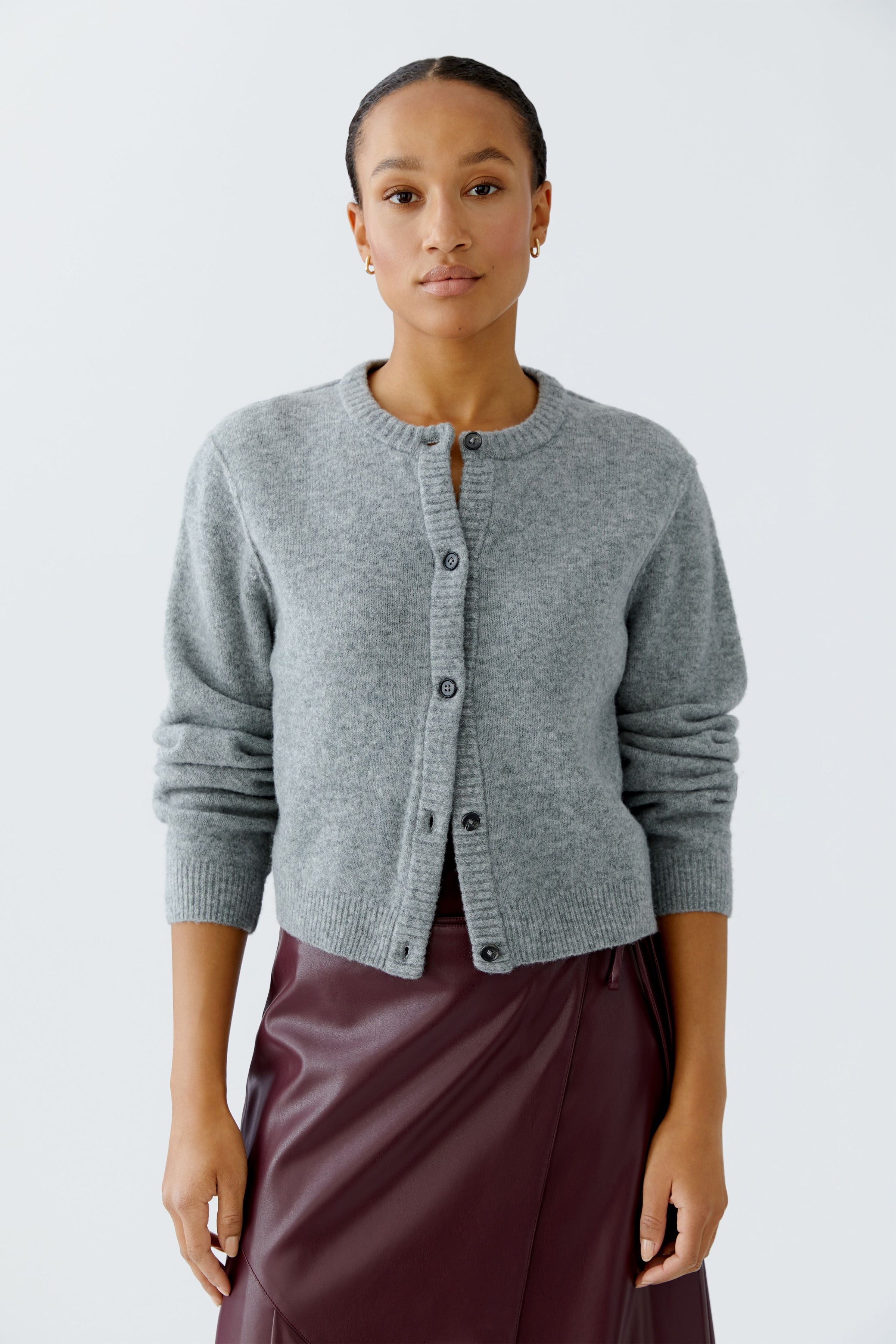 An image of the Oui Knitted Jacket