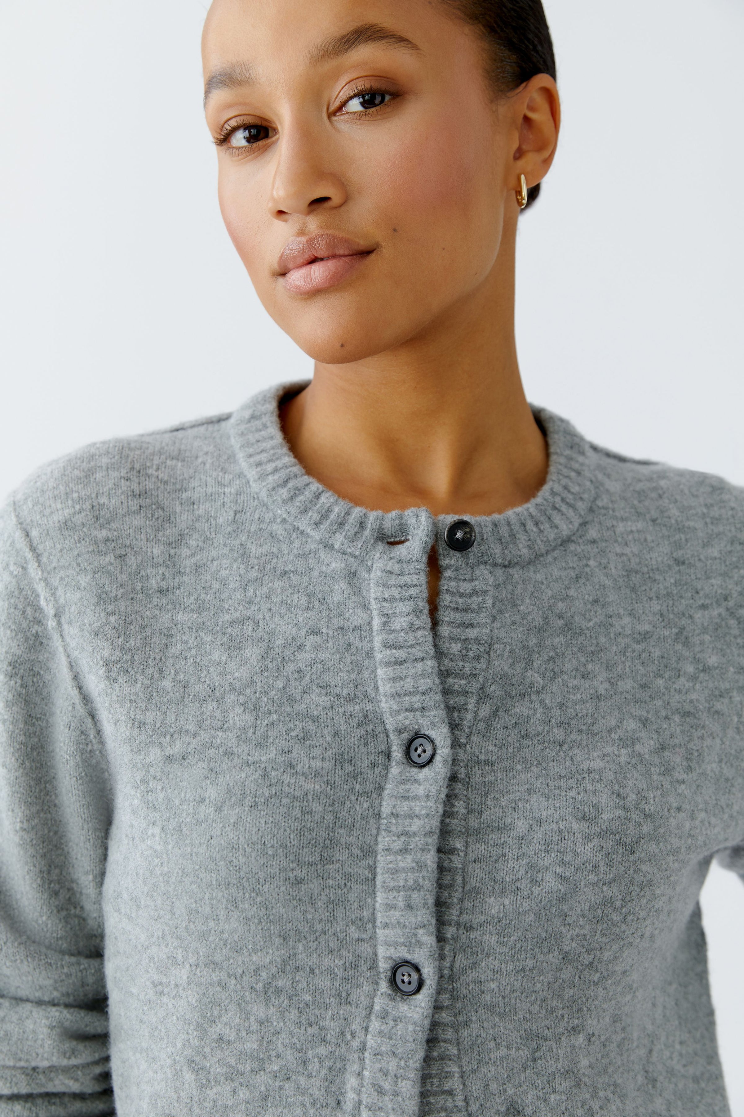 An image of the Oui Knitted Jacket