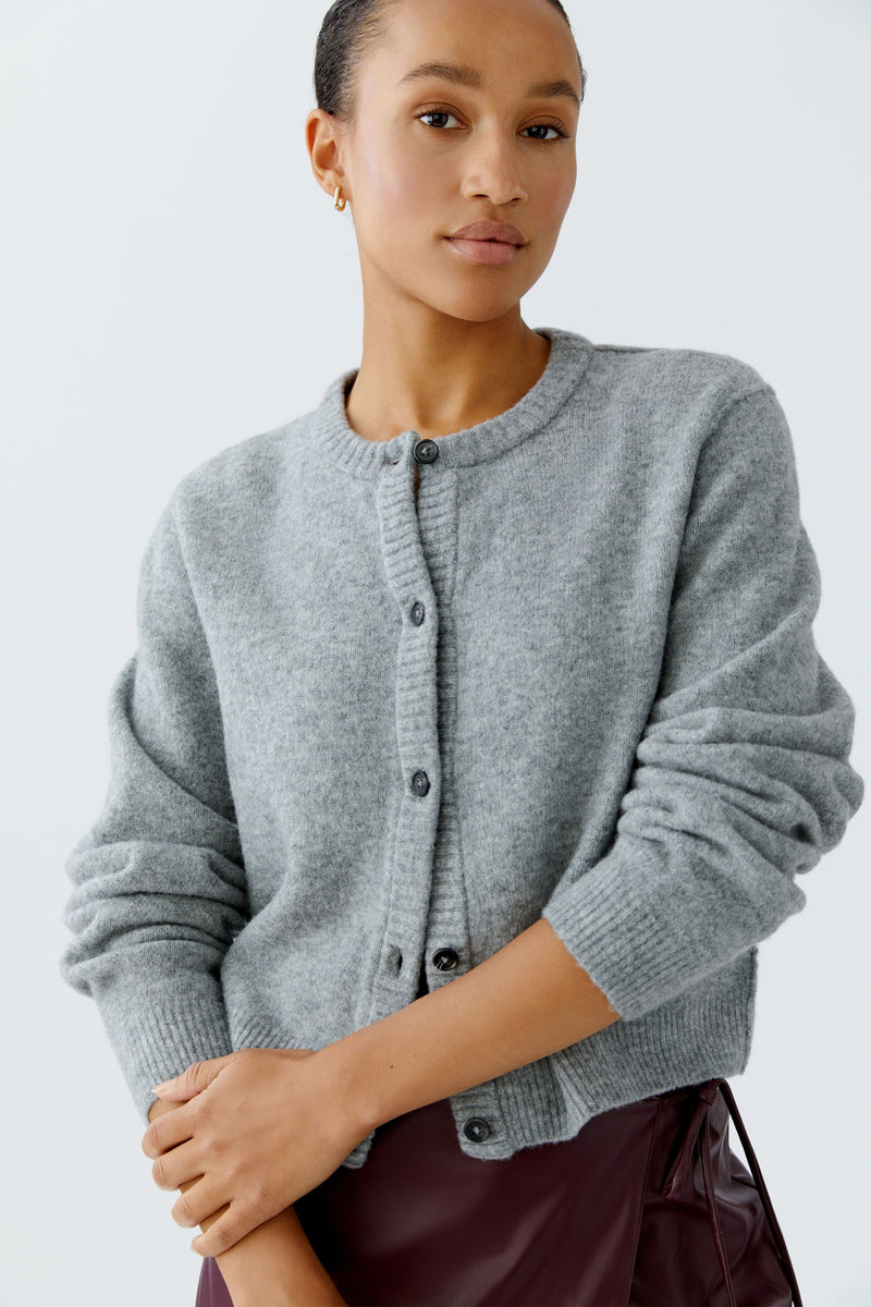 An image of the Oui Knitted Jacket
