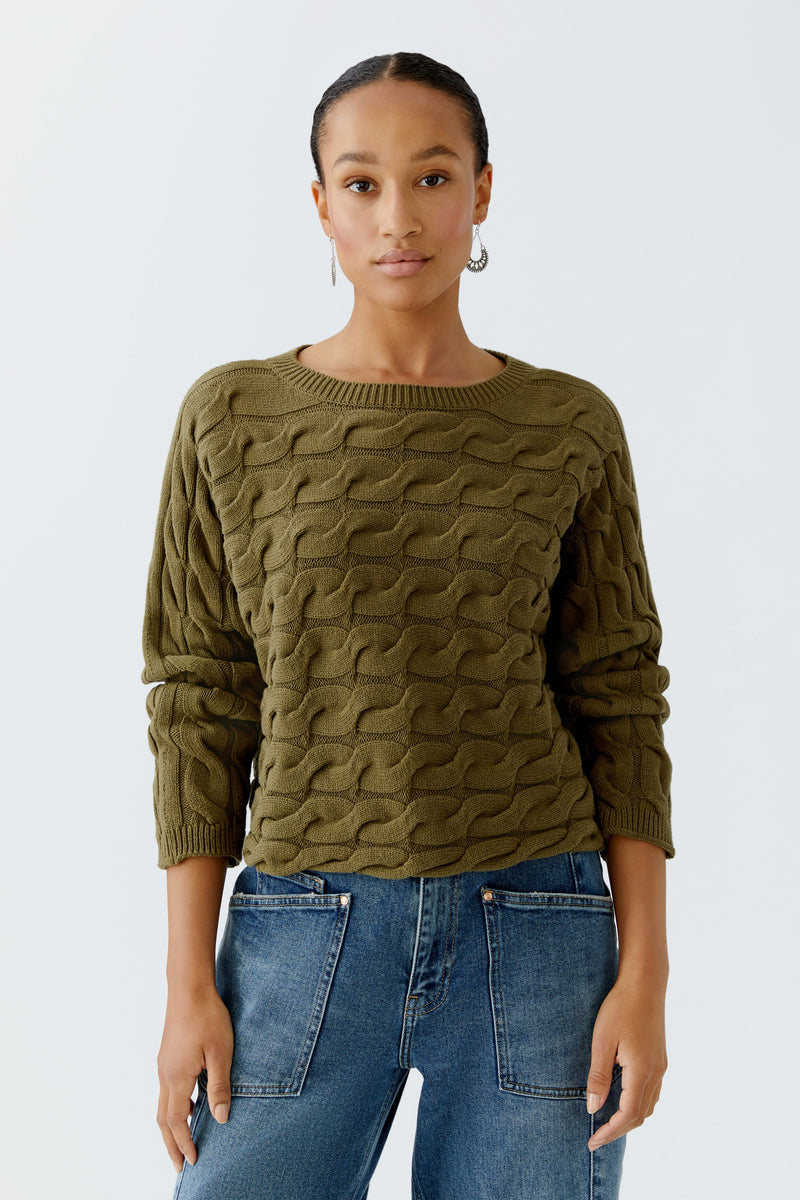 An image of the Oui Sirah Pullover