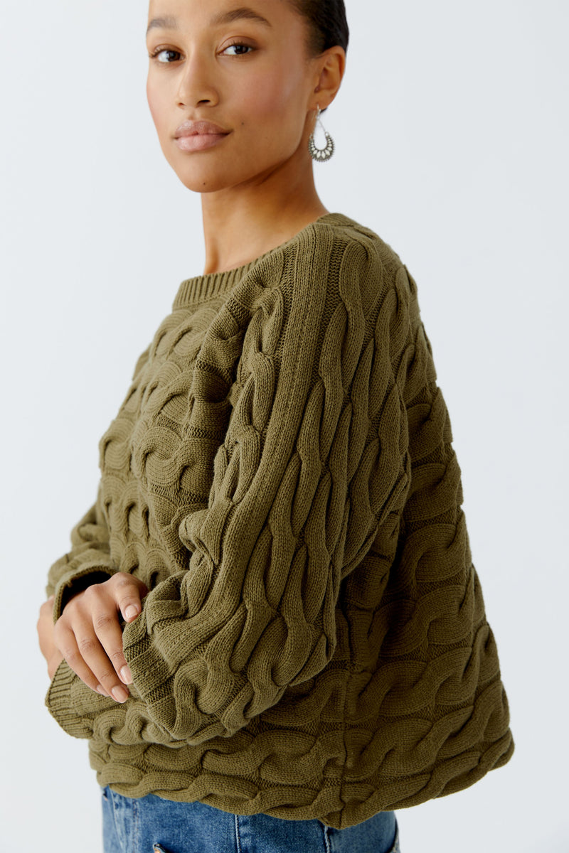 An image of the Oui Sirah Pullover