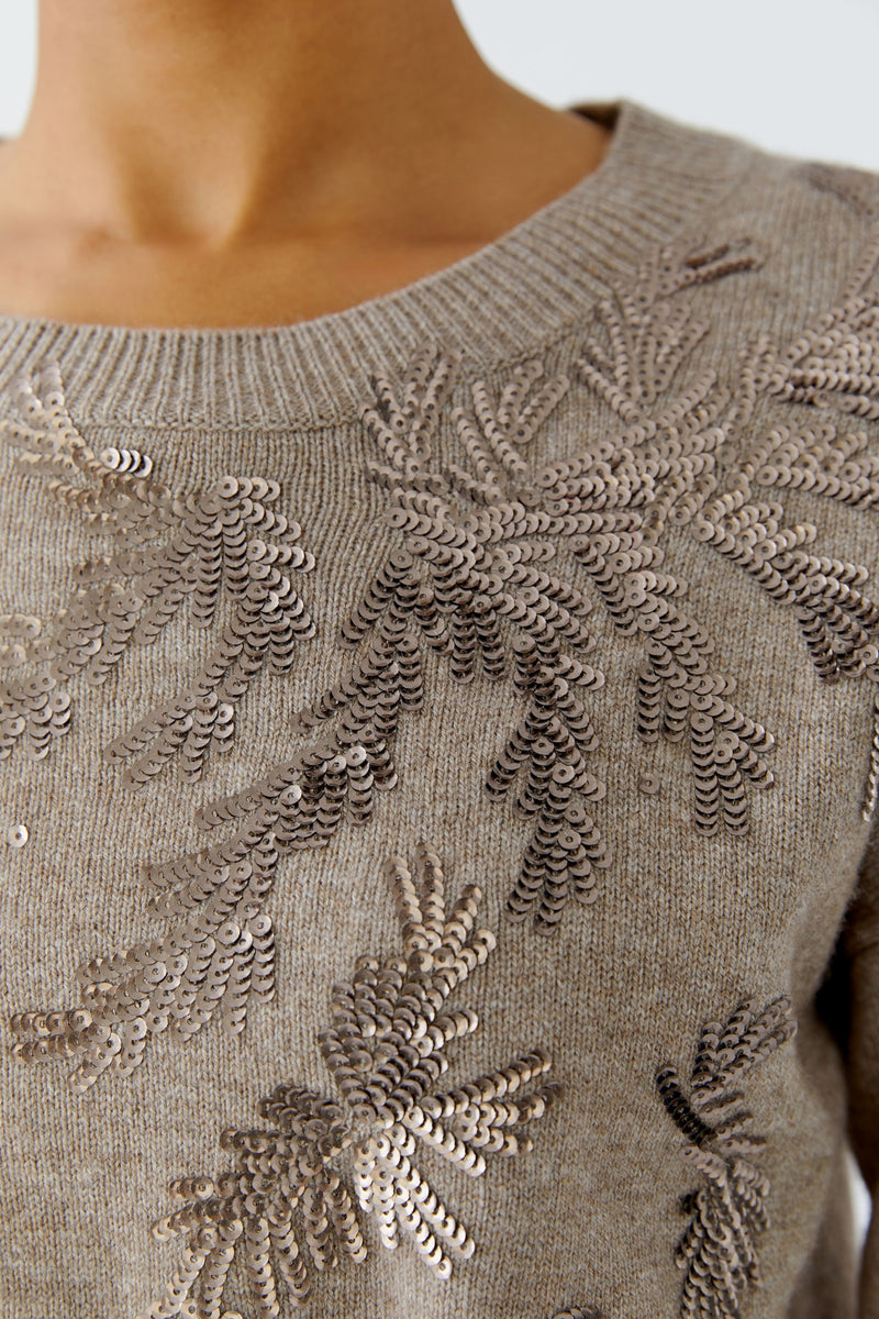 An image of the Oui Knitted Pullover