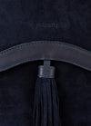 An image of the Dubarry Monart Suede Cross Body Saddle Bag