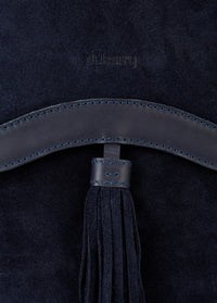 An image of the Dubarry Monart Suede Cross Body Saddle Bag