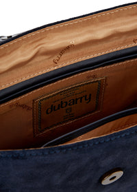An image of the Dubarry Monart Suede Cross Body Saddle Bag