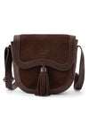 An image of the Dubarry Monart Suede Cross Body Saddle Bag