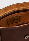 An image of the Dubarry Monart Suede Cross Body Saddle Bag