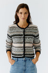An image of the Oui Knitted Jacket