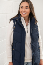 An image of the Lighthouse Savannah Ladies Long Gilet