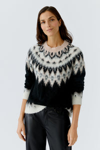 An image of the Oui Knitted Pullover