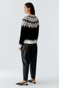 An image of the Oui Knitted Pullover