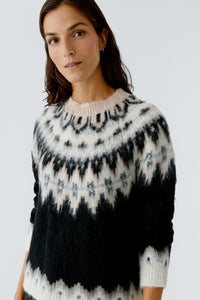 An image of the Oui Knitted Pullover