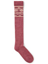 An image of the Dubarry Rolestown Fair Isle Alpaca Socks