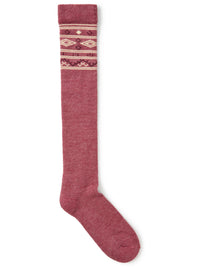 An image of the Dubarry Rolestown Fair Isle Alpaca Socks