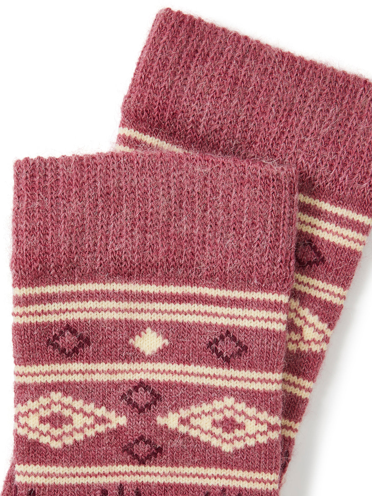 An image of the Dubarry Rolestown Fair Isle Alpaca Socks