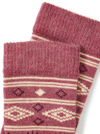 An image of the Dubarry Rolestown Fair Isle Alpaca Socks