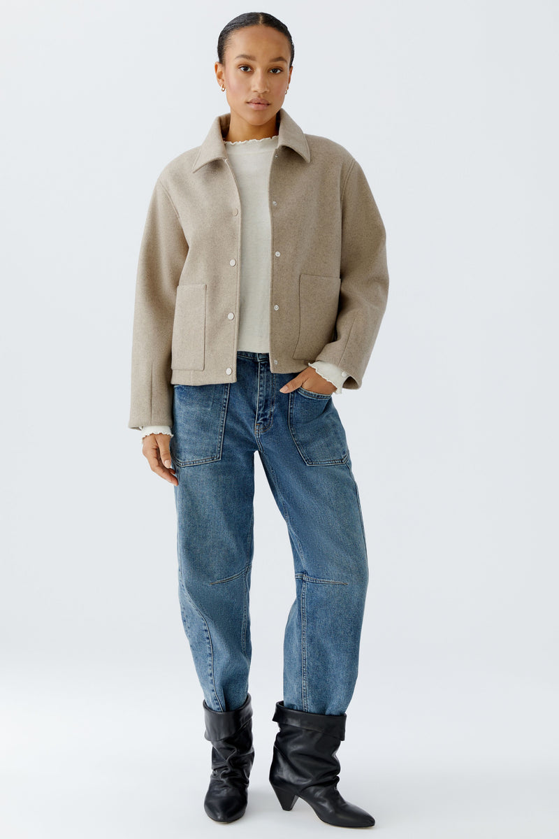 An image of the Oui Knitted Jacket